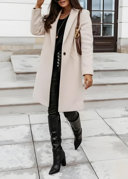 Autumn Long Wool Coat