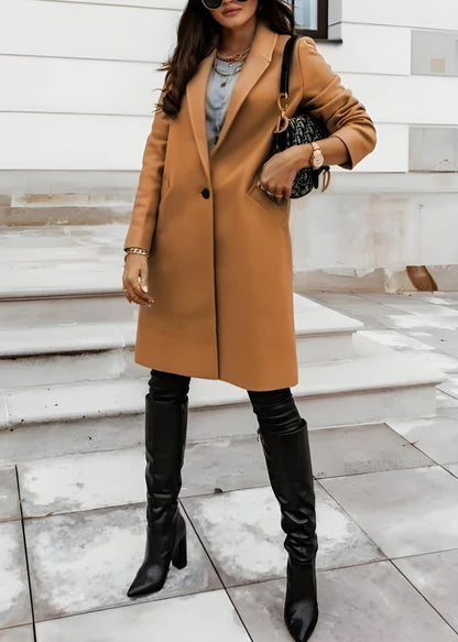 Autumn Long Wool Coat