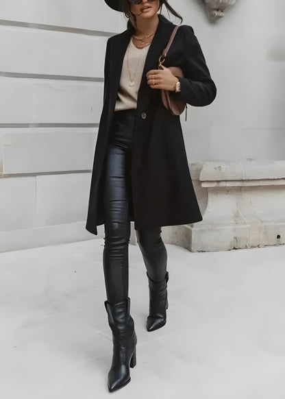 Autumn Long Wool Coat